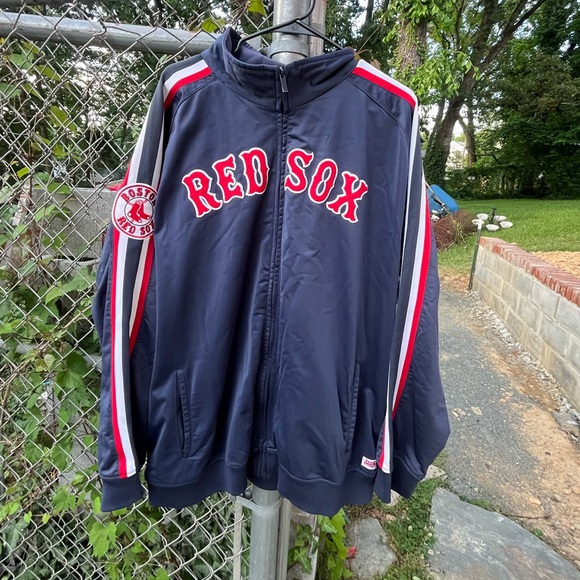 Boston Red Sox Zip up Track sweater - Picture 1 of 5